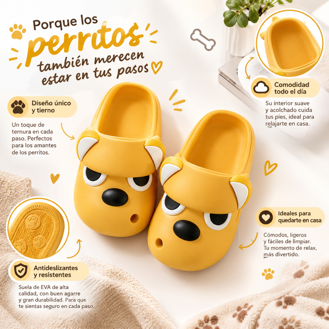 Pawtiao™ | Pantuflas Patita Perrunas