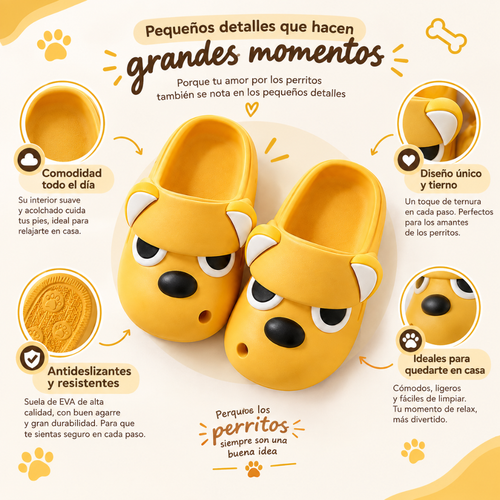 Pawtiao™ | Pantuflas Patita Perrunas